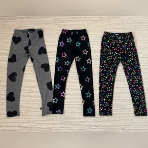 PIXIELANE & ROCKCANDY by Lester’s Girls Printed Leggings - Size 6 years